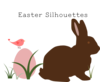 Easter Silhouettes Clip Art